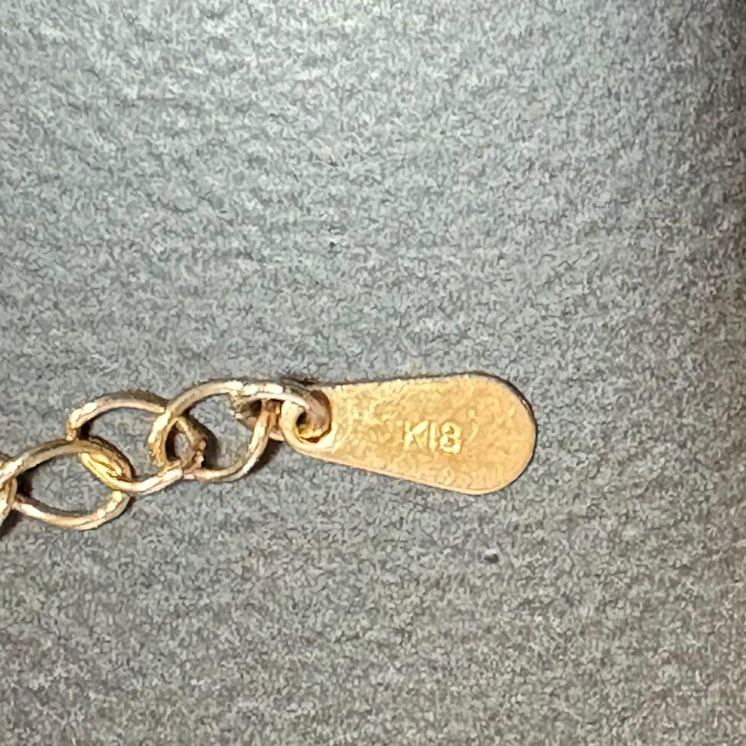 k18YG デザインブレスレット