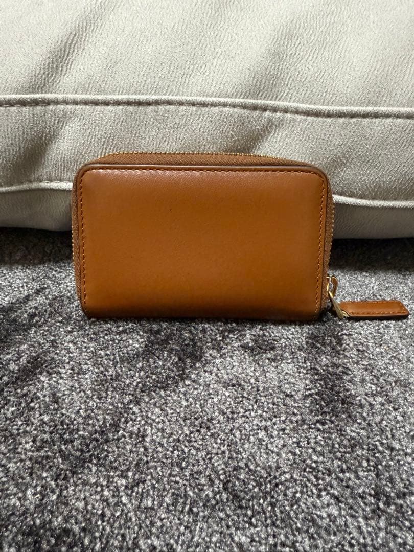 GUCCI ブラウン レザー ケース　ミニウォレット