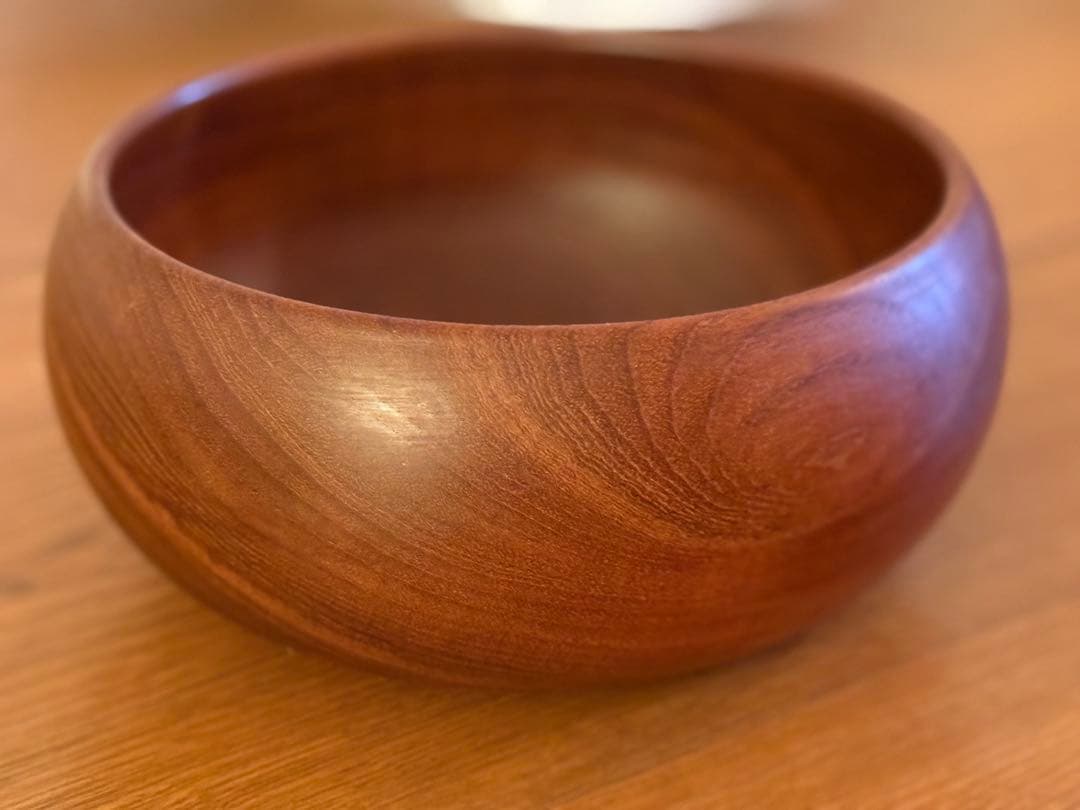 カイボイスン　チーク　ボウル　Kay Bojesen デンマーク ビンテージ