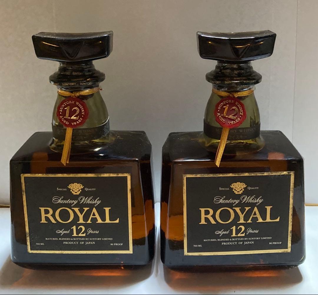 SUNTORY  12年　ブラックラベル　ウイスキー ２本セット♪