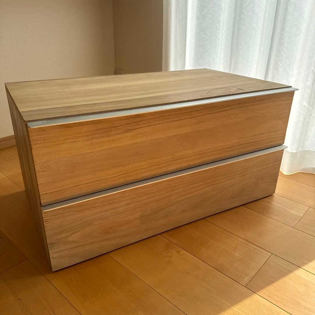 無印良品　桐タンス　チェスト①