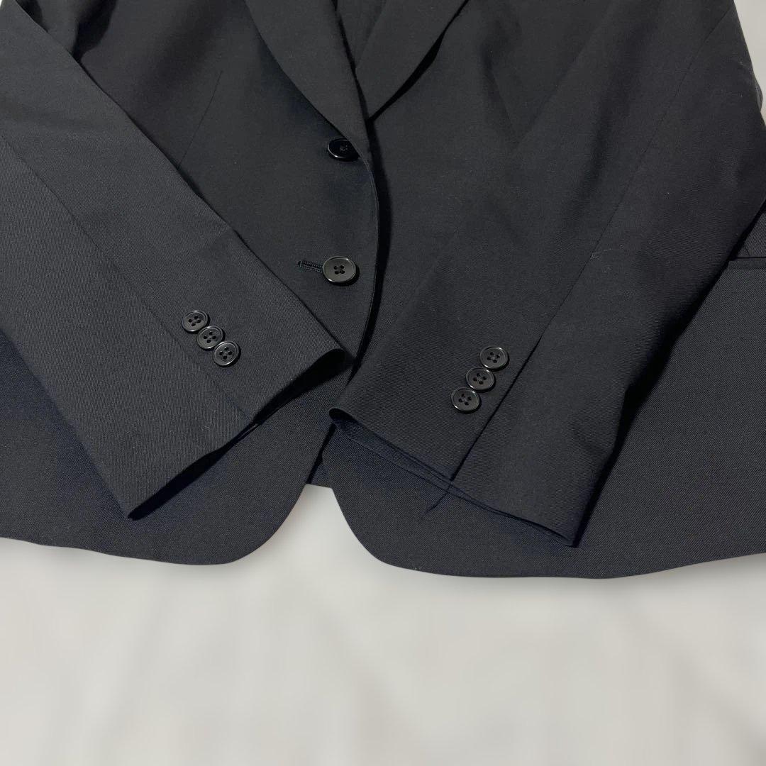 エヌラインプレシャス 美品✨大きいサイズ ストレッチ ウール100%セットアップ