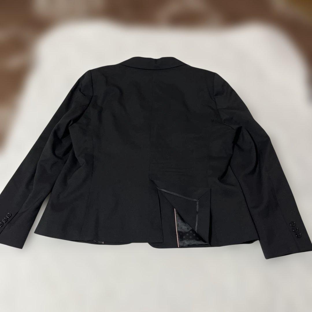 エヌラインプレシャス 美品✨大きいサイズ ストレッチ ウール100%セットアップ