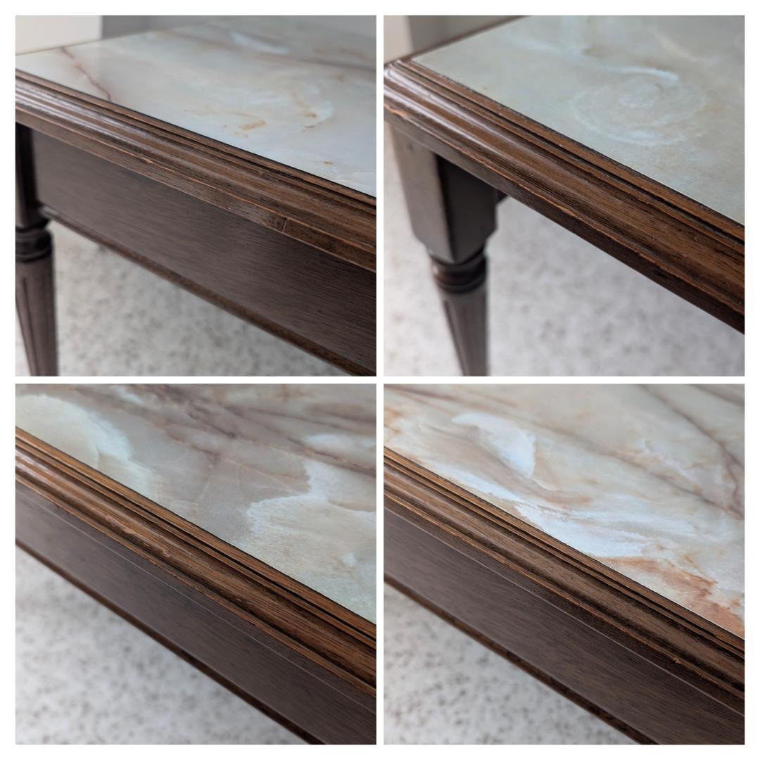 50-70s ビンテージ マルニ 大理石柄 テーブル ミッドセンチュリー 希少