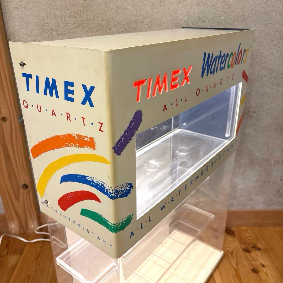 80s タイメックス　ショーケース　店舗用　ファイヤーキング　アメトイ　ミニカー