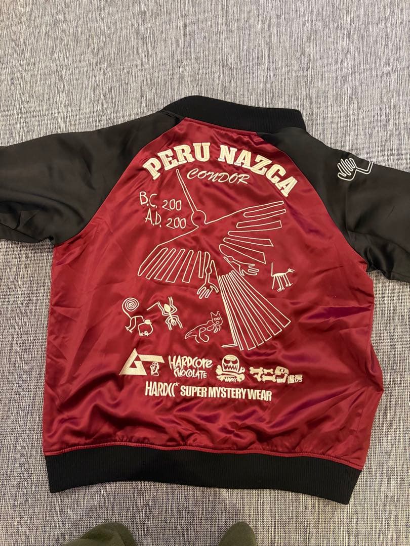 蛮*様 HARDCORE CHOCOLATE ナスカジャン　サイズM