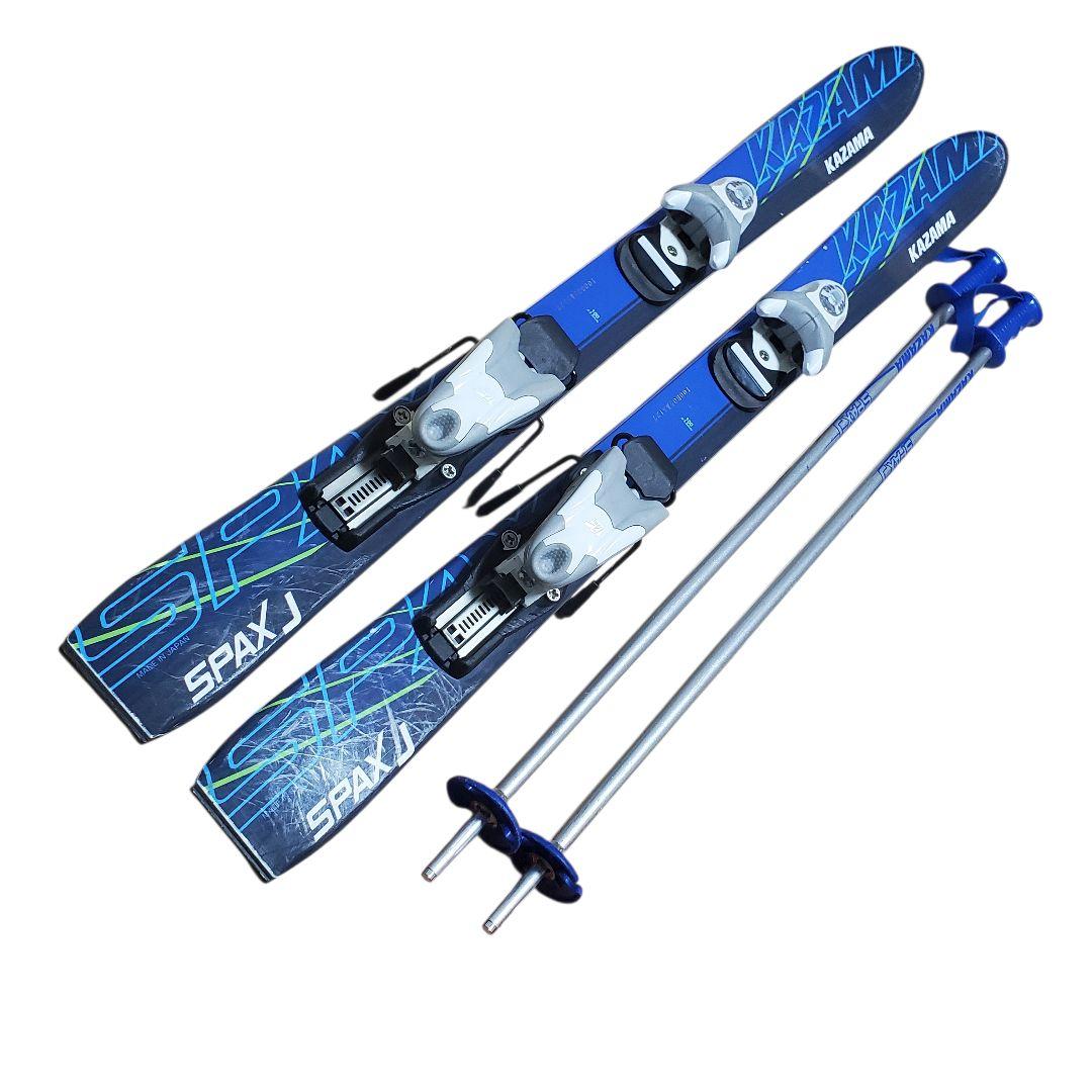 【ジュニア】KAZAMA SPAX J 100cm スキー3点セット