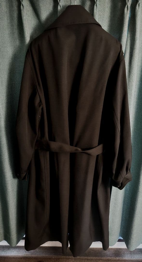 BLURHMS ウールサージモーターコート 21aw