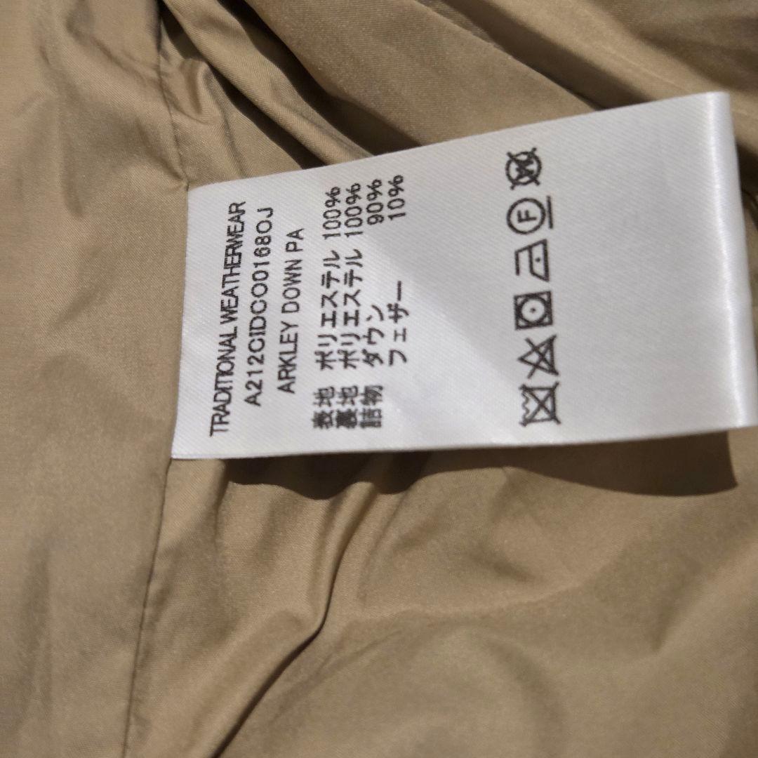 【未使用級】トラディショナルウェザーウェア アークリー ARKLEY DOWN