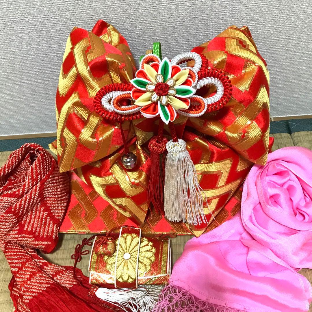 7歳　帯　セット　七五三