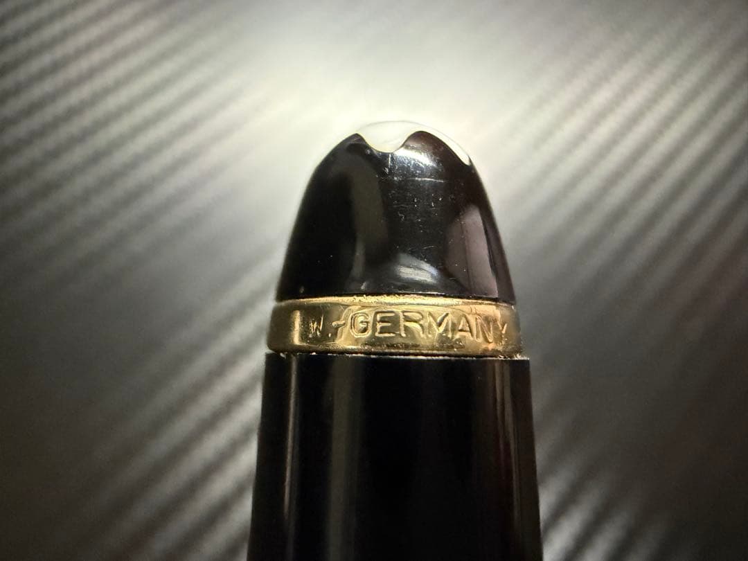 極美品 モンブラン マイスターシュテュック 144 ブラック 全金 M 万年筆