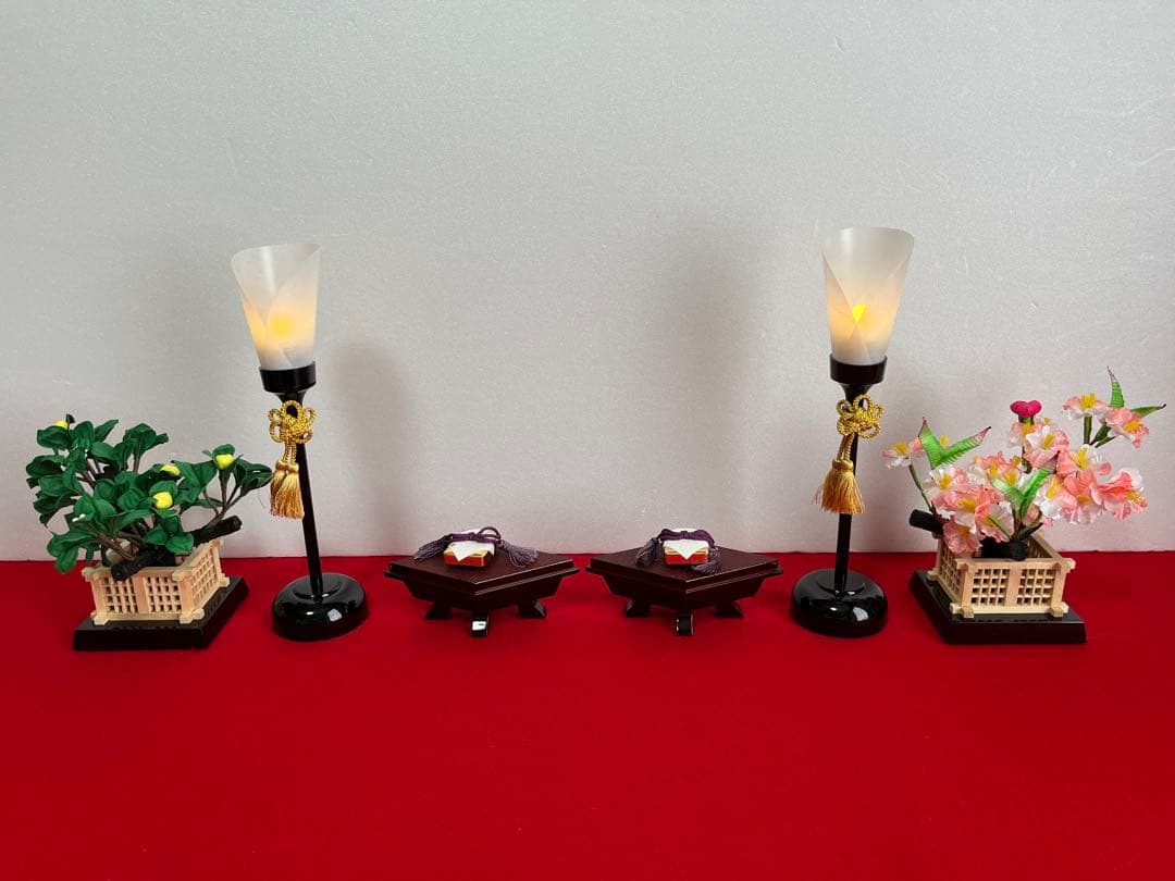 親王飾り　桜筏(さくらいかだ)セット