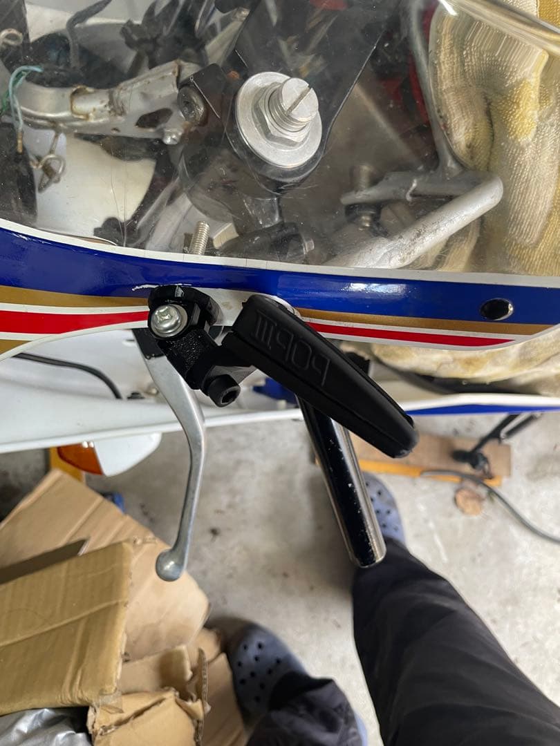 TZR ガンマ CBR FZR NSR250 等 レプリカ 左右 m5仕様