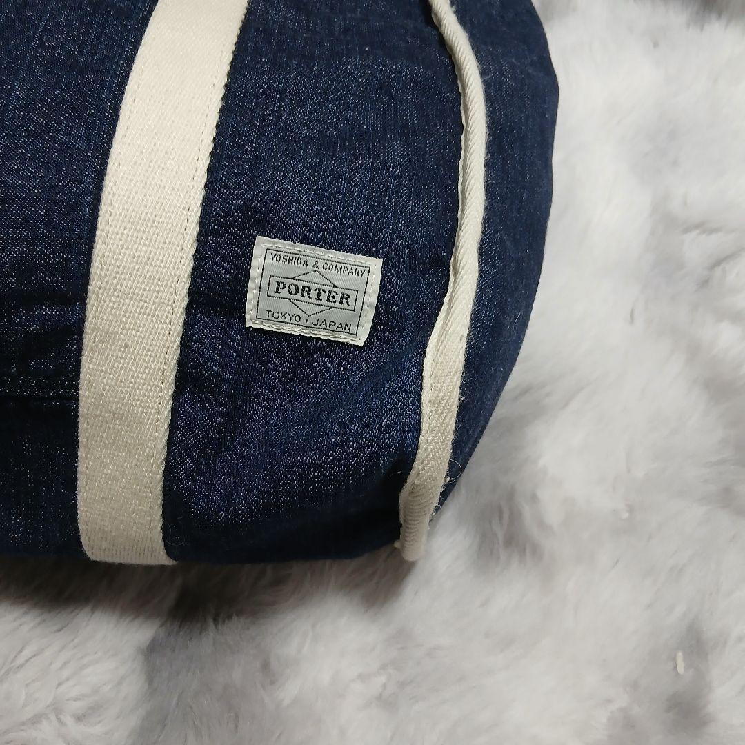 【美品】ＰＯＲＴＥＲポータートートバック　デニムユニセックスリバーシブル