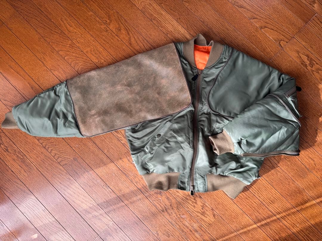 kapital MA-1 シャムボマージャケット レザー