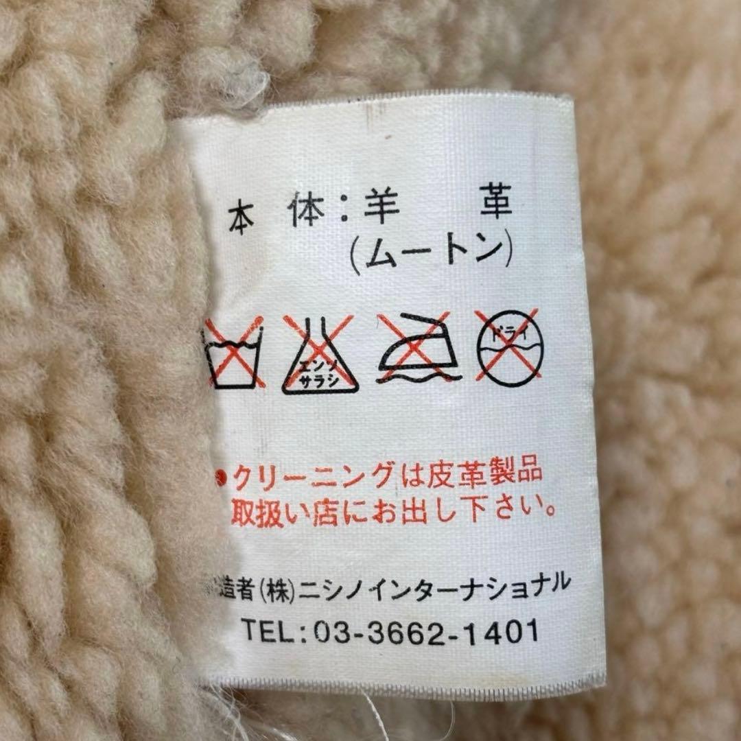 B-3 フライトジャケット　U.S ARMY ブラウン　羊皮　L