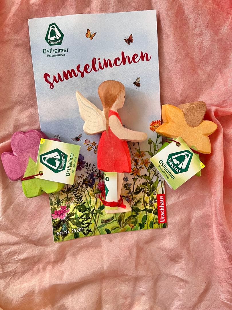 Ostheimer Sumselinchen 木製おもちゃ　花の子　セット