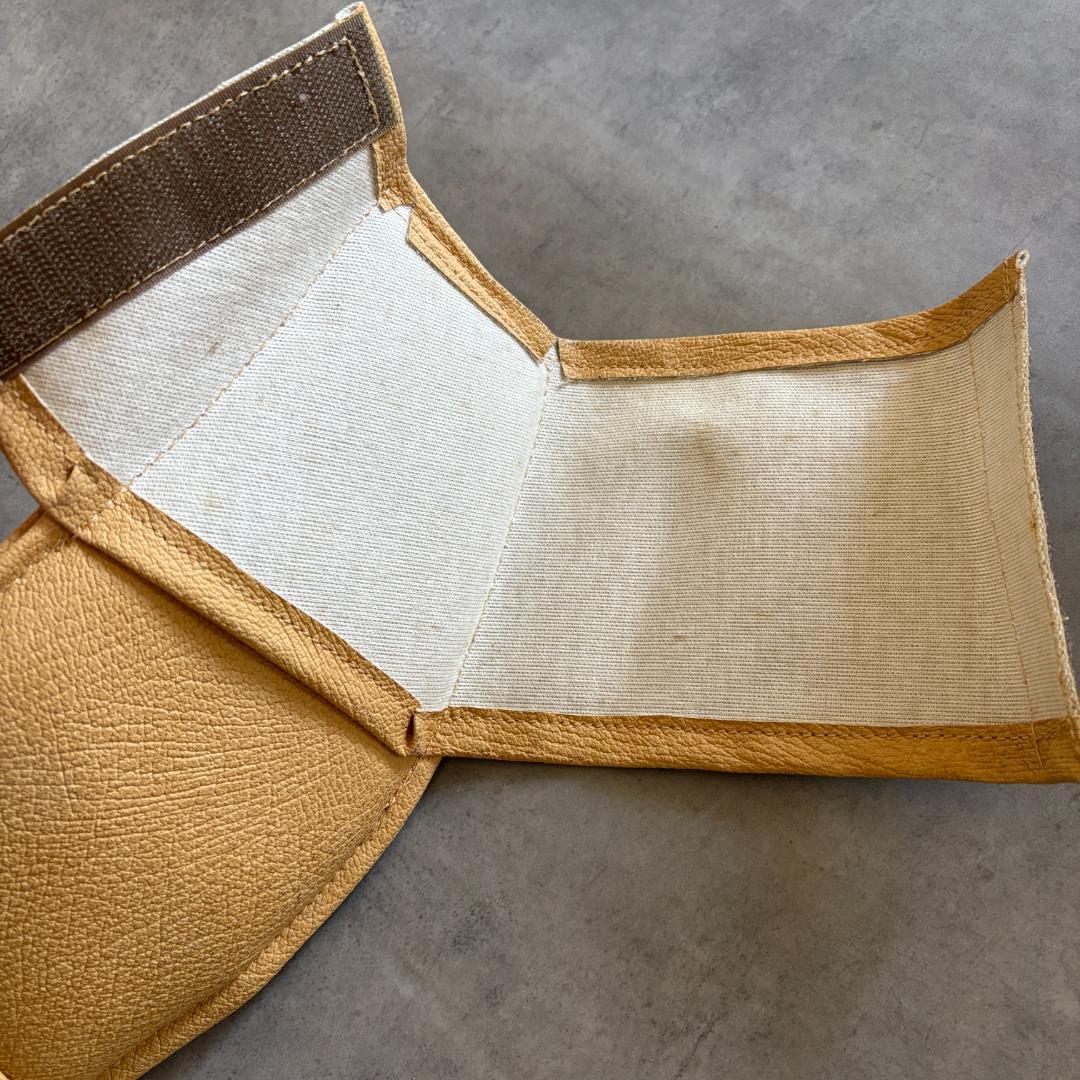 日本製 無垢材 回転座椅子【C】