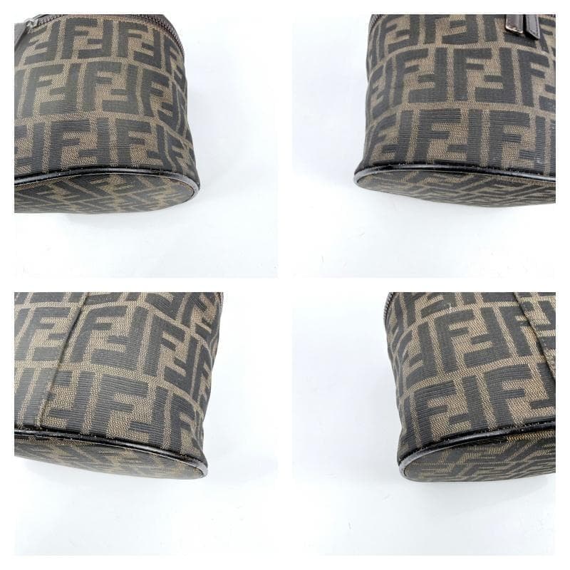 希少【美品】FENDI フェンディ ズッカ柄 バニティ バッグ ポーチ