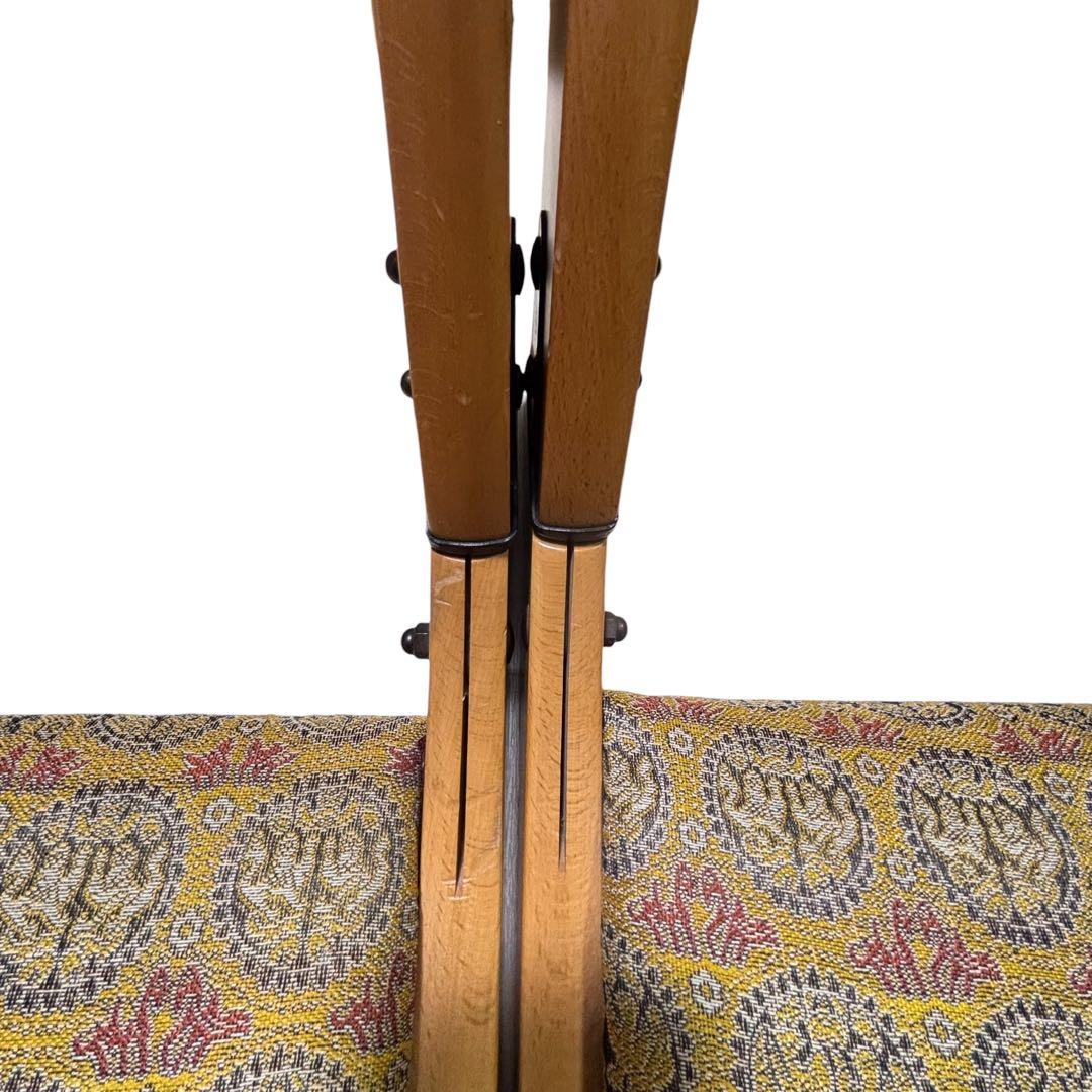 Hikari（ヒカリ） 光製作所　折り畳み式　和風　座椅子 3脚セット　飛鳥刺繍