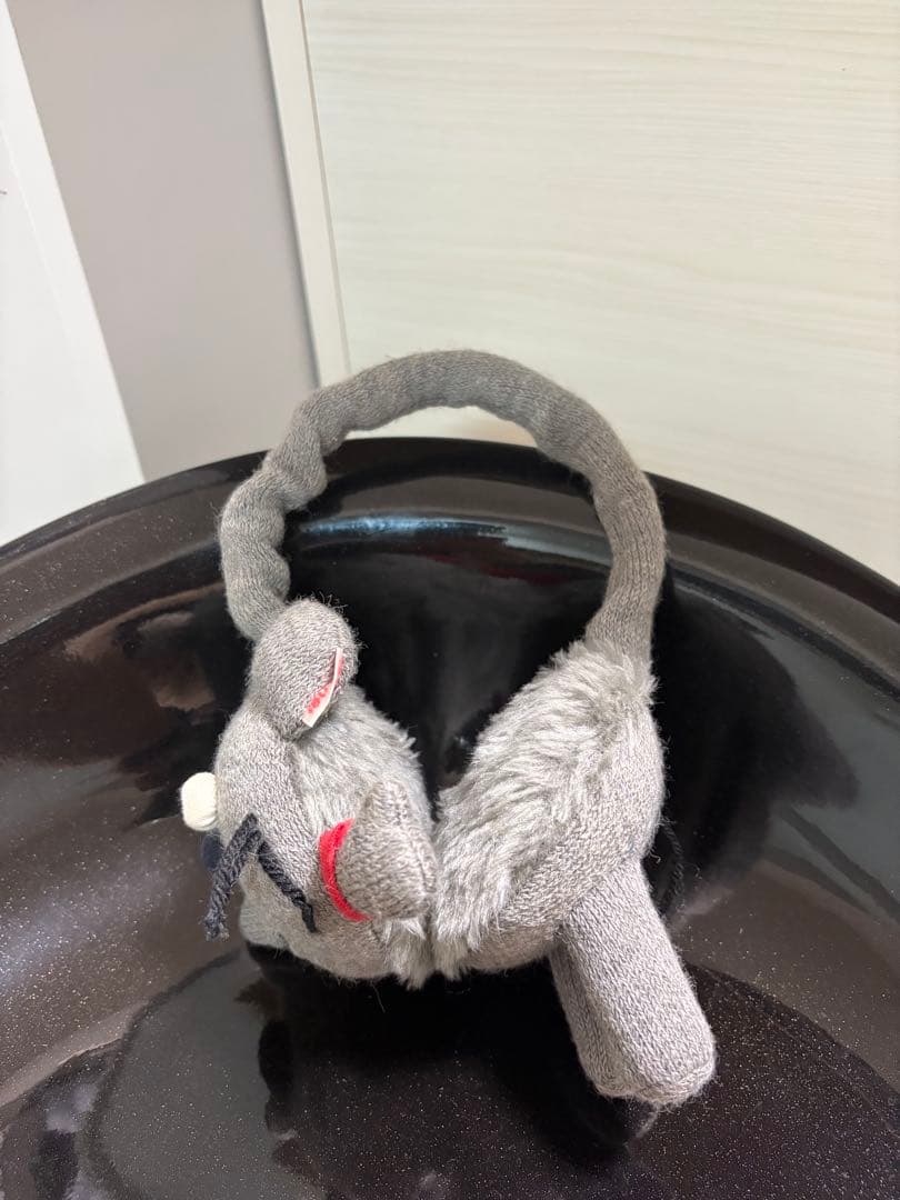 ネネット　Ne-net ネネット イヤーマフ　耳あて　ネズミ　グレー　灰色