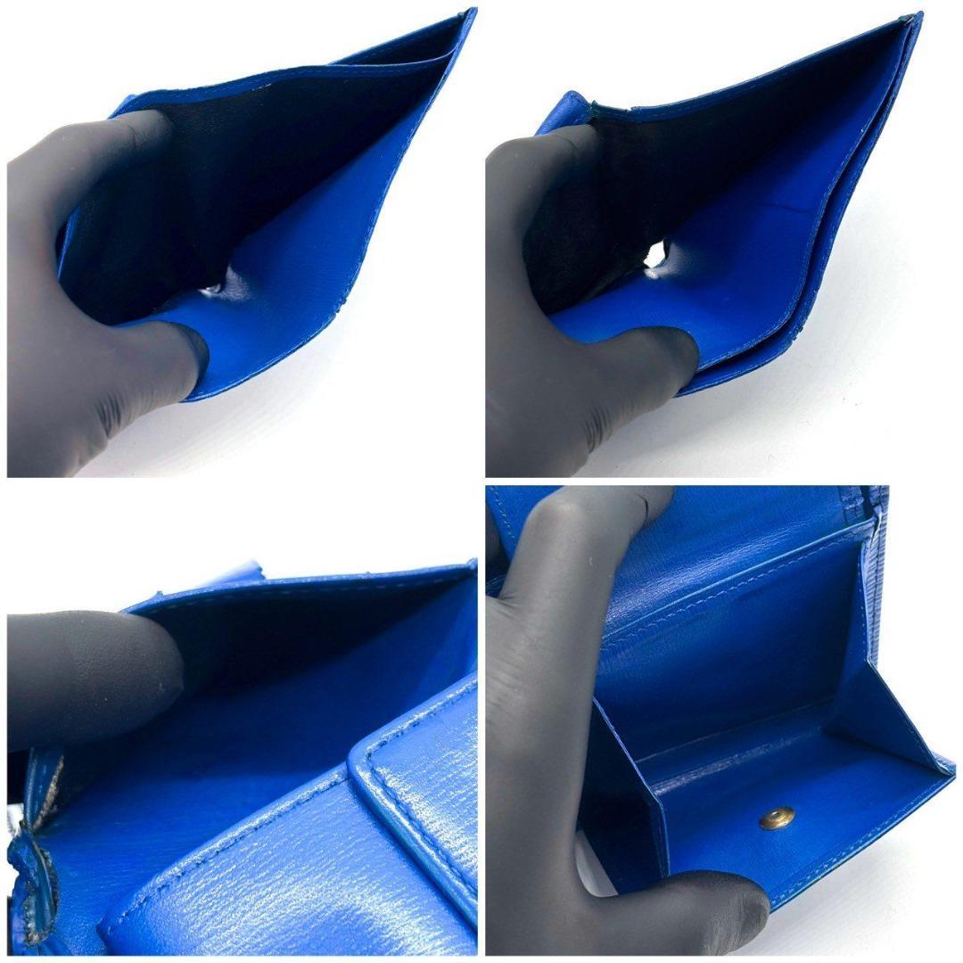 バ*ー様 ルイヴィトン　エピ ポルト ビエ カルト クレディ モネ 二つ折り財布