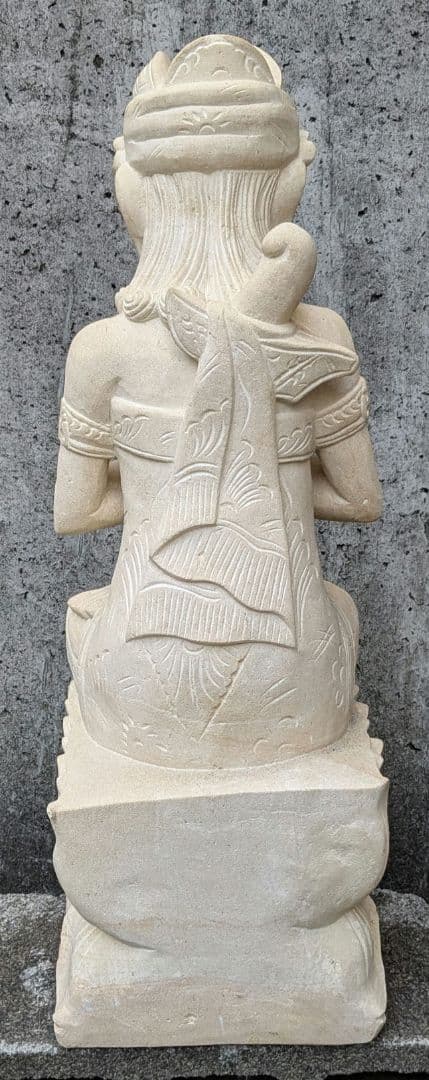 一都三県限定販売　ガネーシャ　バリニーズカップル　バリ　石像　アジアンインテリア