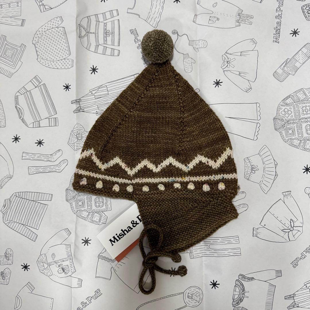 帽子 Misha & Puff Zig Zag Pointy Peak Hat