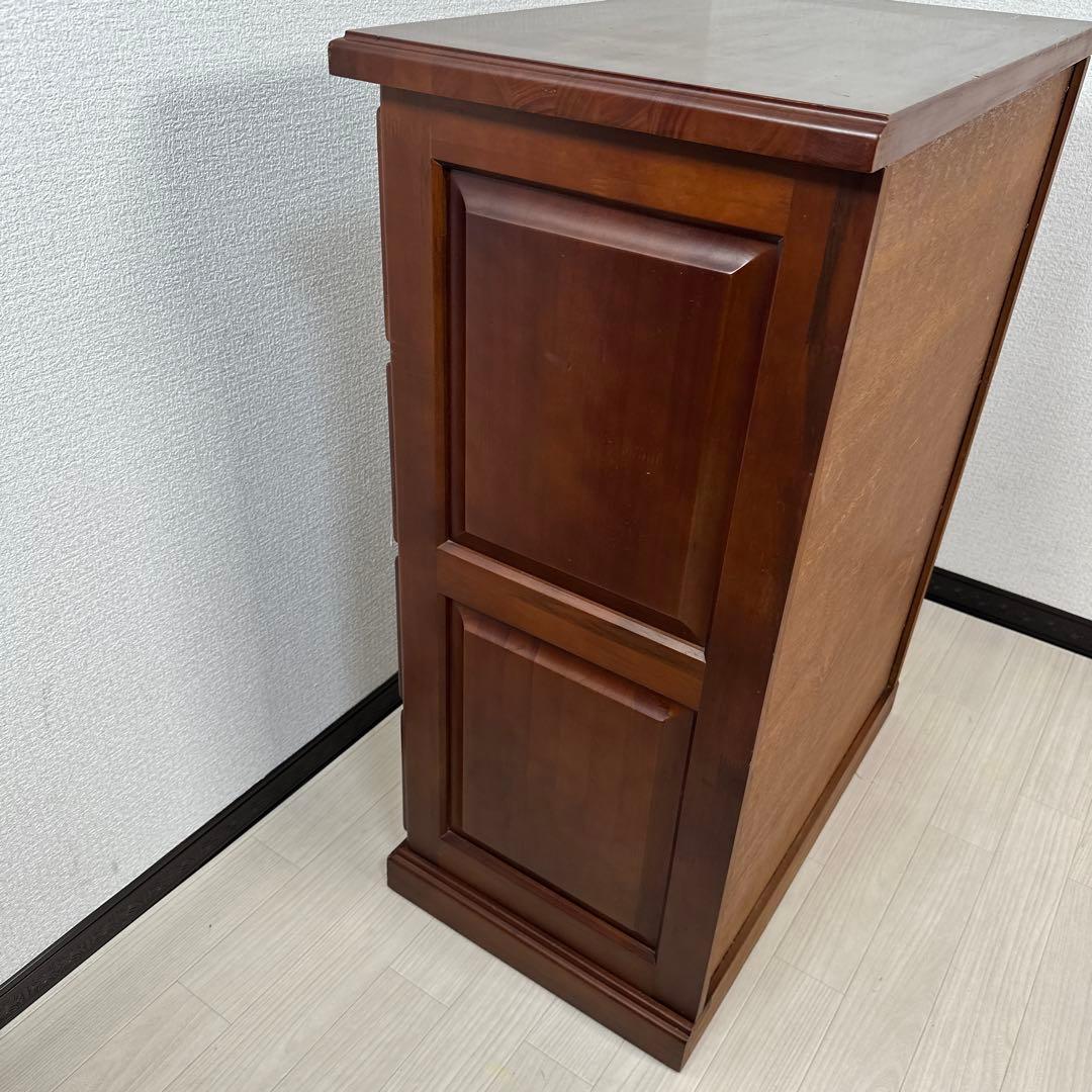 スペイン バレンシアタイル チェスト 木製 4段 タンス カントリー ※i4※