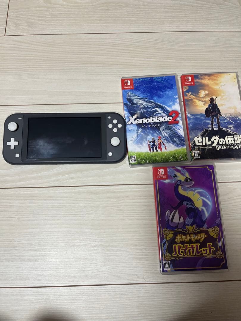 Nintendo Switch Lite + ゲームソフト3本セット
