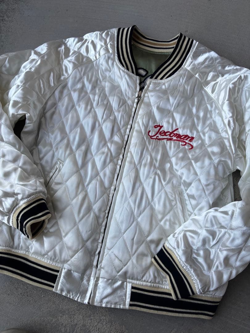 TEDMAN リバーシブル スカジャン ブラックバス