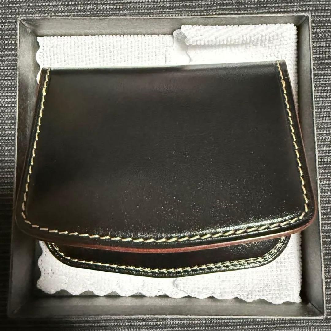 6t leather works ショート トラッカーウォレット　茶芯