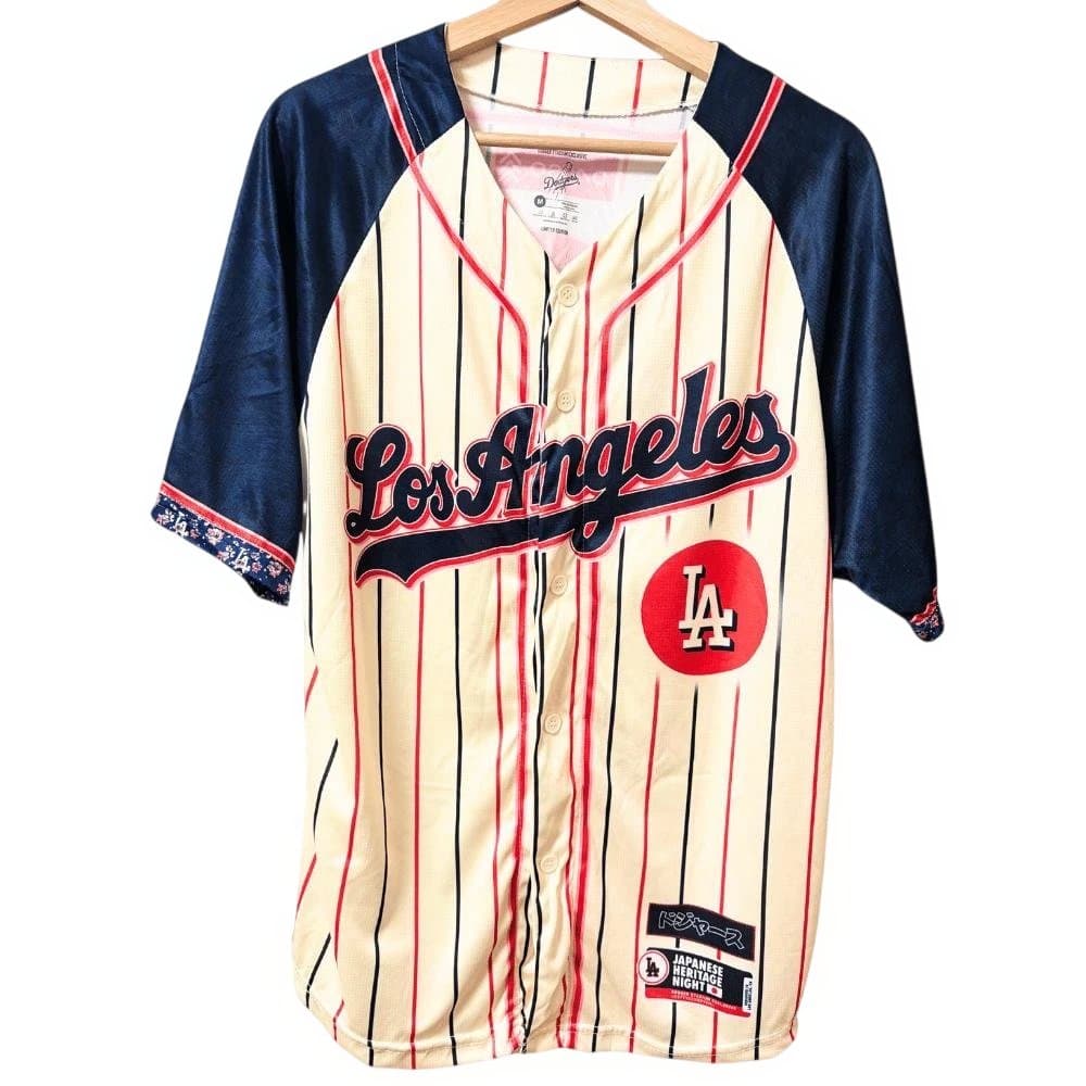 【値下げ】 【限定非売品】村上隆 × ドジャース 限定コラボユニフォームM