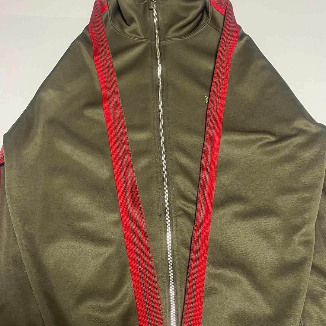 ニードルス トラックジャケット　NS1590 ヌビアン別注　XL カーキ