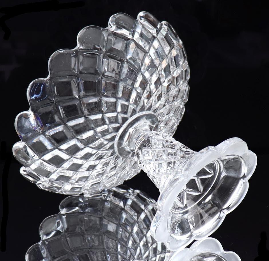 オールド・バカラ ディアマン・カレ 大型 22.7cm 1.5kg コンポート