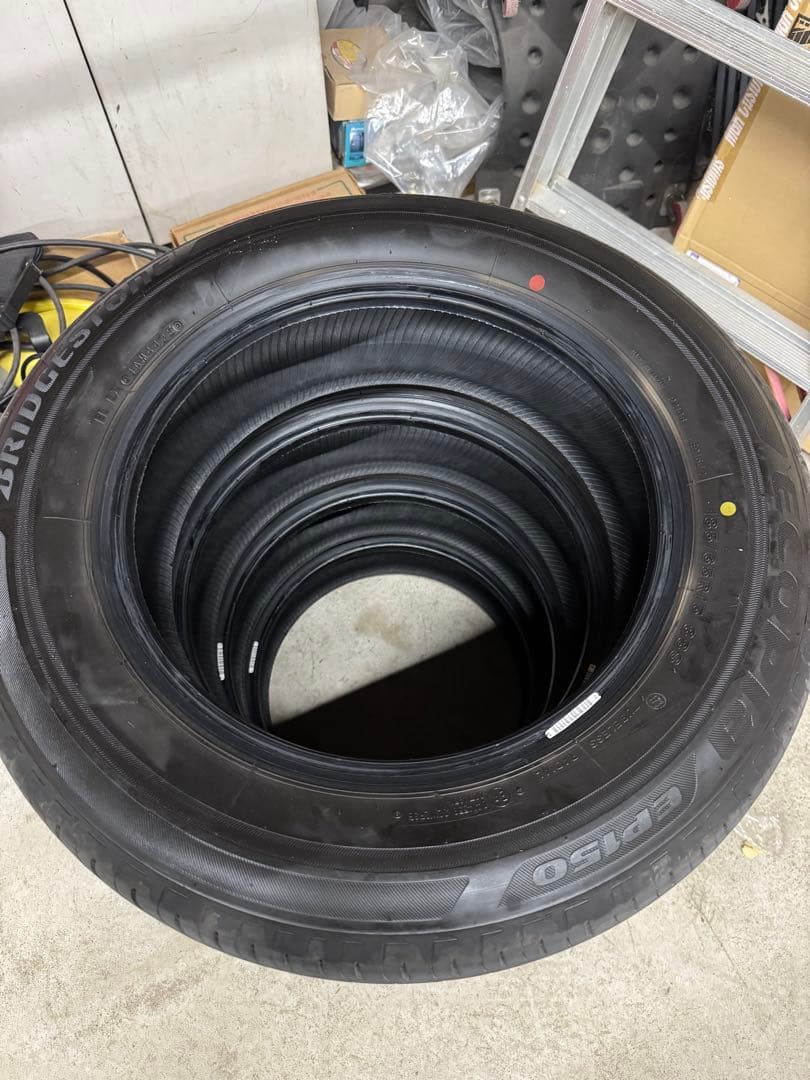 【新車外し】ブリヂストン 185/65R15 タイヤ 9分 4本セット