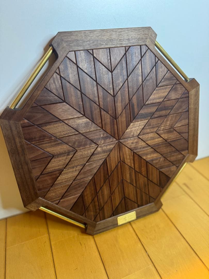 Yama S.オルテガ柄サイドテーブル　NO.13