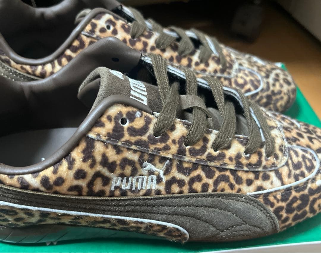 24.0cm PUMA SPEEDCAT WILD　レオパード柄　プーマ