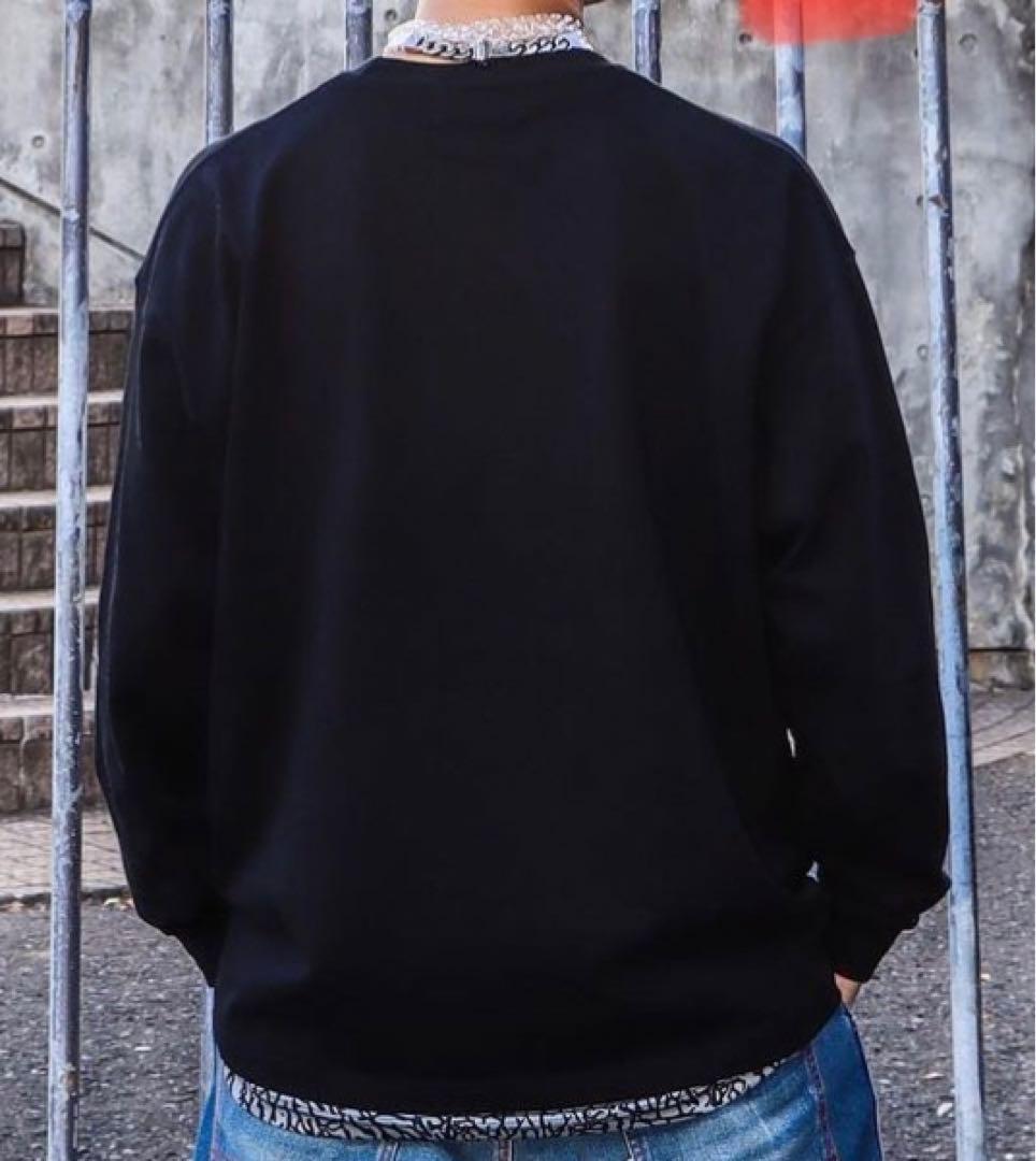 sapeur FRENDSHIP L/S TEE Mブラック