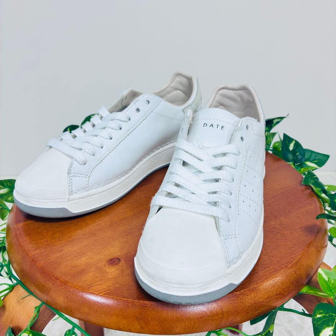 【別注】❣️デイトD.A.T.E.×DES PRÉS BASE レザースニーカー