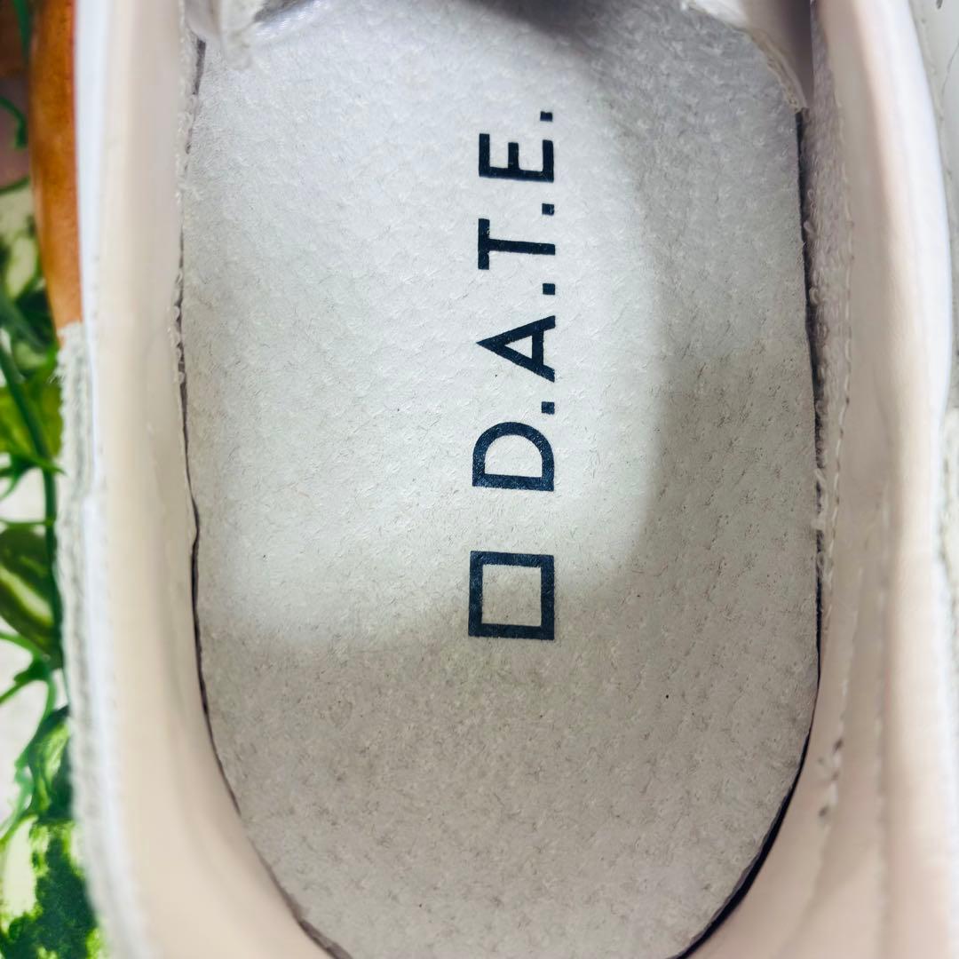 【別注】❣️デイトD.A.T.E.×DES PRÉS BASE レザースニーカー
