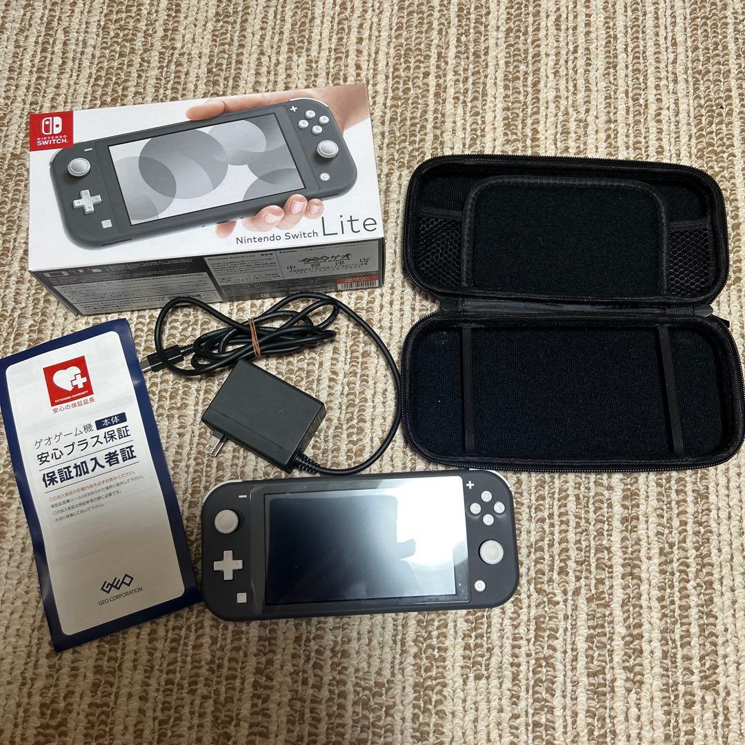 超美品！保証も付いてます！Nintendo Switch Lite グレー 本体