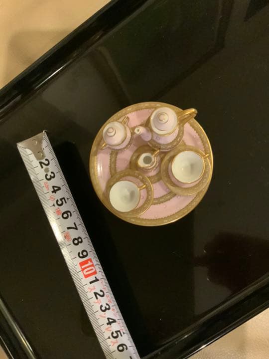 ミニチュアセット　手書き絵付け