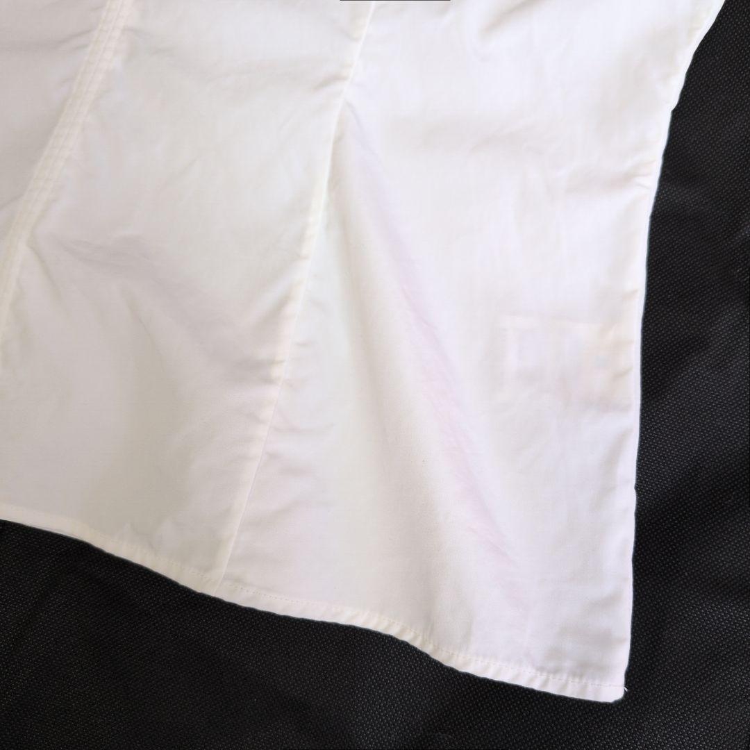 希少✨️エルメス スキッパーブラウス コットン 白 38 フランス製