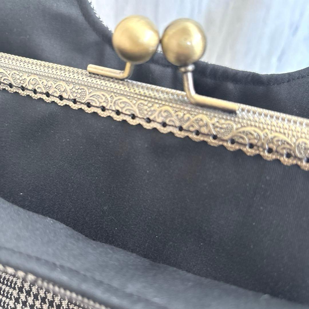 Kakimi　がま口バッグ・あおりがま口バッグ　ハンドメイド