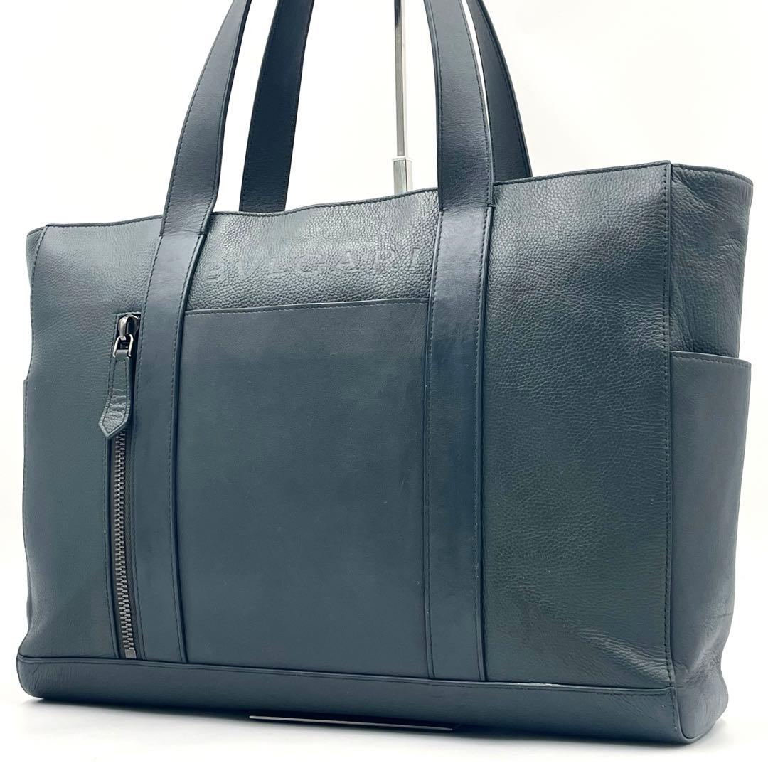 【定価39.8万・現行】BVLGARI ブルガリマン ラージホリゾンタル トート