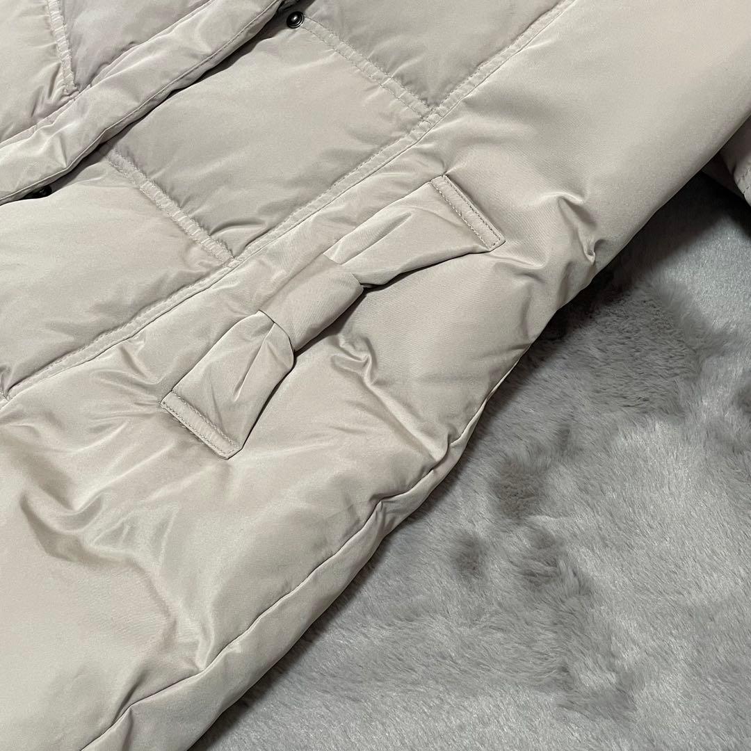 ルイルエブティック　ロング　ダウンコート　フォックスファー　2way