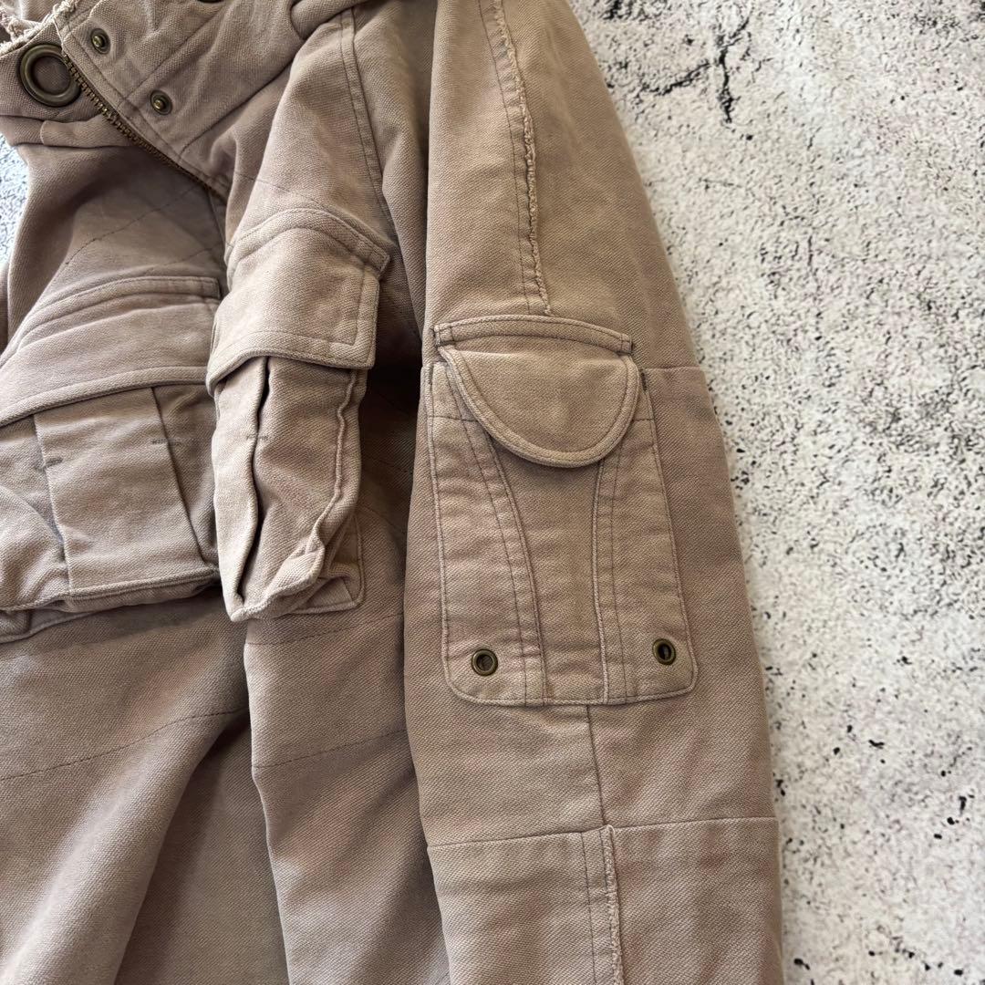 y2k 00s グランジ　フーディ　ミリタリージャケット　faithtokyo