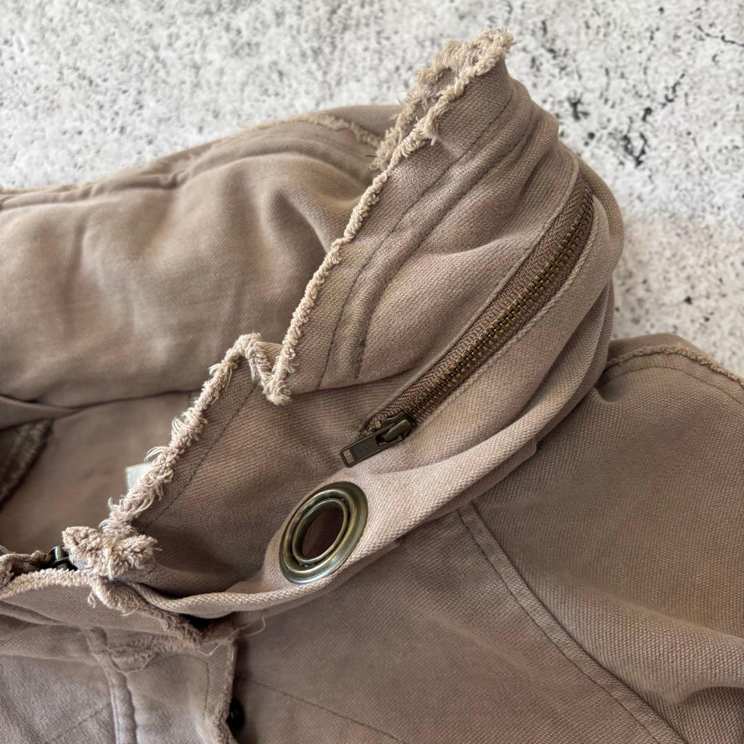 y2k 00s グランジ　フーディ　ミリタリージャケット　faithtokyo