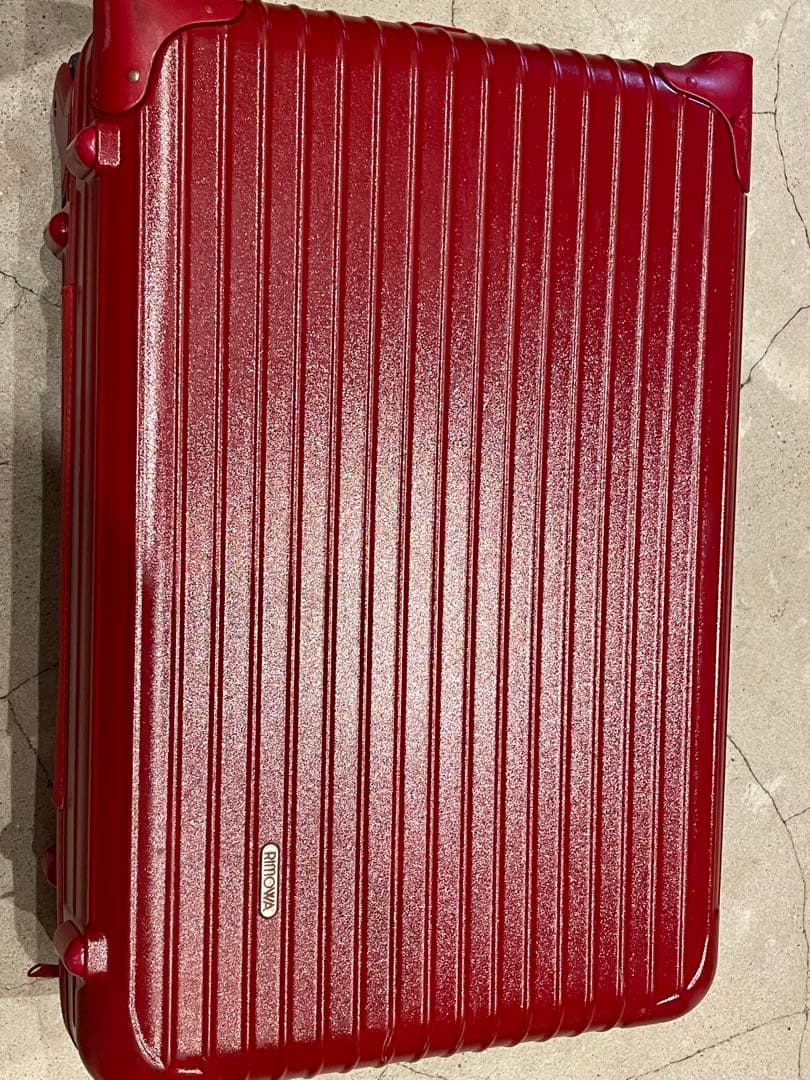 【極美品】リモワ　RIMOWA リモワ サルサ 2輪　レッド　63リットル